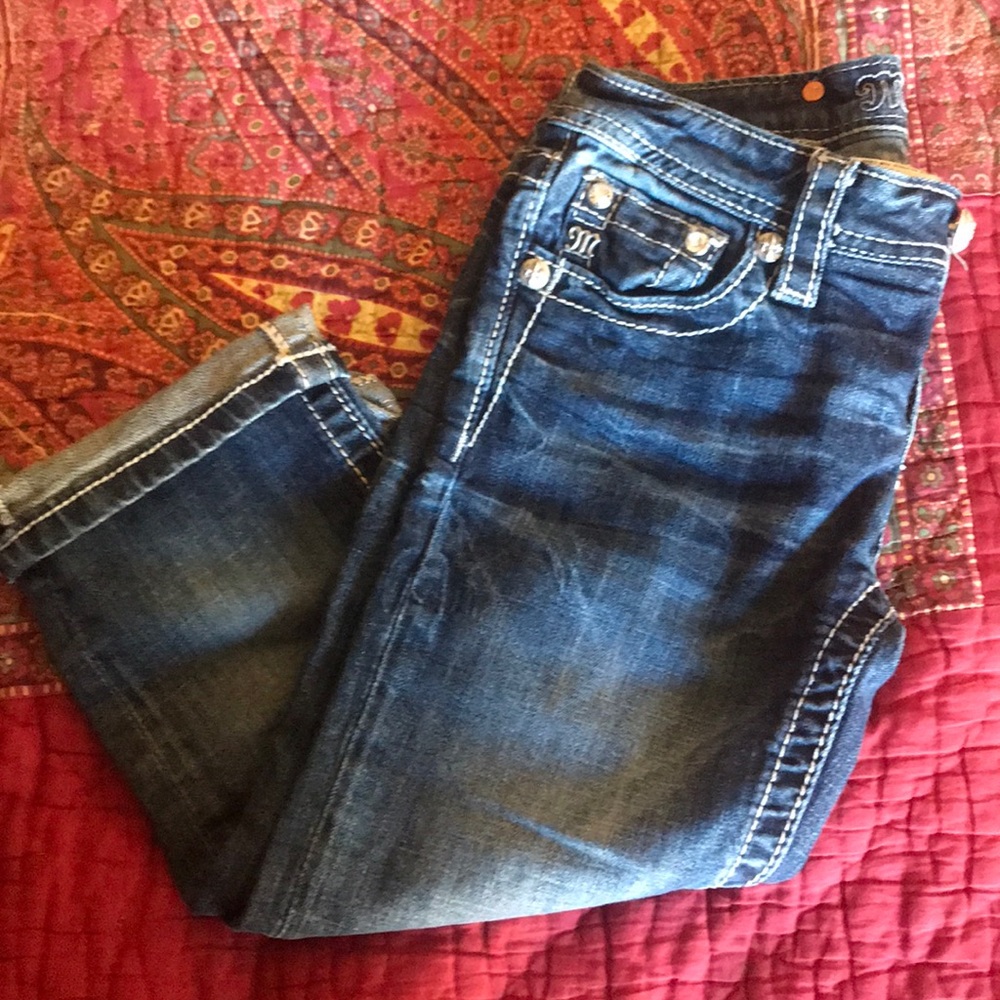 Girls Miss Me Capri, Size 14
